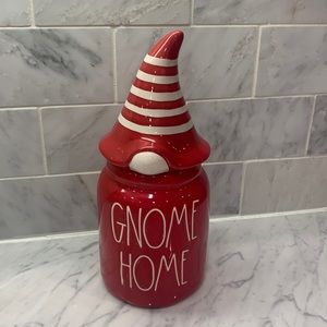 Rae Dunn “Gnome Home” canister